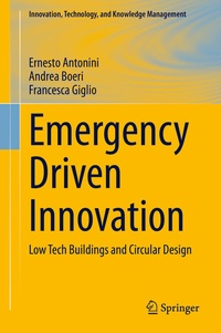 Enlarge image Cover: Emergency Driven Innovation - Springer