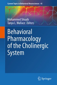 Abbildung von: Behavioral Pharmacology of the Cholinergic System - Springer