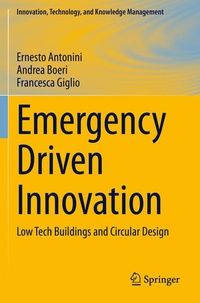 Enlarge image Cover: Emergency Driven Innovation - Springer