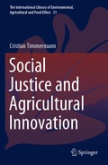 Cover: Social Justice and Agricultural Innovation - Springer