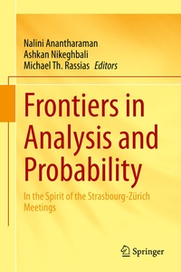 Abbildung von: Frontiers in Analysis and Probability - Springer