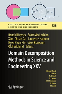 Enlarge image Cover: Domain Decomposition Methods in Science and Engineering XXV - Springer