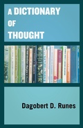 Cover: A Dictionary of Thought - Philosophical Library/Open Road