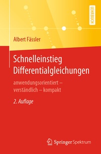 Abbildung von: Schnelleinstieg Differentialgleichungen - Springer Spektrum