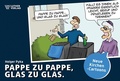 Cover: Pappe zu Pappe, Glas zu Glas - Luther-Verlag