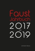 Cover: Faust-Jahrbuch 2017-2019 - Aisthesis
