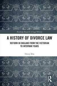 Abbildung von: A History of Divorce Law - Routledge