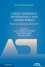 Cover: Large Cardinals, Determinacy and Other Topics - Cambridge University Press