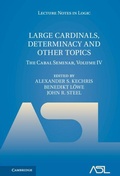 Cover: Large Cardinals, Determinacy and Other Topics - Cambridge University Press