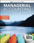 Cover: Managerial Accounting - Wiley