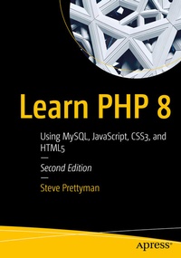 Bild vergrößern Bild: Learn PHP 8 - APress