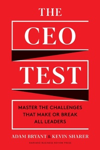 Enlarge image Cover: The CEO Test - Harvard Business Review Press
