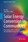 Cover: Solar Energy Conversion in Communities - Springer