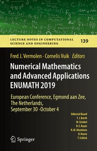 Enlarge image Cover: Numerical Mathematics and Advanced Applications ENUMATH 2019 - Springer