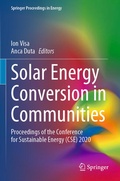 Cover: Solar Energy Conversion in Communities - Springer
