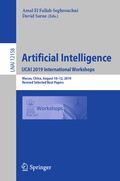 Cover: Artificial Intelligence. IJCAI 2019 International Workshops - Springer