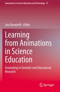 Enlarge image Cover: Learning from Animations in Science Education - Springer