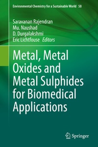 Abbildung von: Metal, Metal Oxides and Metal Sulphides for Biomedical Applications - Springer