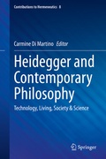 Cover: Heidegger and Contemporary Philosophy - Springer