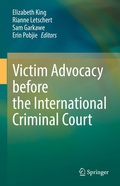 Cover: Victim Advocacy before the International Criminal Court - Springer