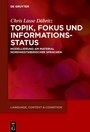 Cover: Topik, Fokus und Informationsstatus - De Gruyter
