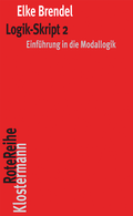 Cover: Logik-Skript 2 - Vittorio Klostermann Verlag