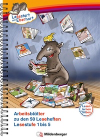 Abbildung von: Lesestart mit Eberhart - Arbeitsblätter zu den ersten 50 Leseheften - Mildenberger Verlag GmbH