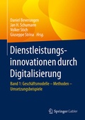 Cover: Dienstleistungsinnovationen durch Digitalisierung - Springer Gabler