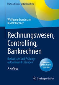 Abbildung von: Rechnungswesen, Controlling, Bankrechnen - Springer Gabler