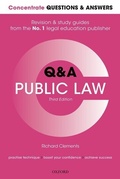 Cover: Concentrate Questions and Answers Public Law - Oxford University Press