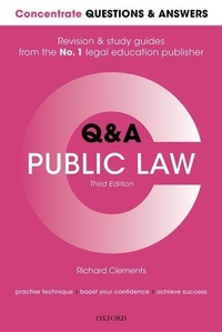 Enlarge image Cover: Concentrate Questions and Answers Public Law - Oxford University Press