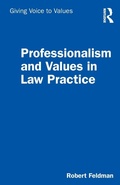 Cover: Professionalism and Values in Law Practice - Routledge
