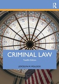 Cover: Criminal Law - Routledge