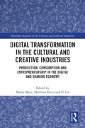 Cover: Digital Transformation in the Cultural and Creative Industries - Routledge