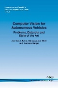 Cover: Computer Vision for Autonomous Vehicles - now publishers Inc
