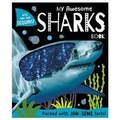 Cover: My Awesome Sharks Book CB with Sequins - Make Believe Ideas