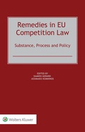 Cover: Remedies in EU Competition Law - Kluwer Law International