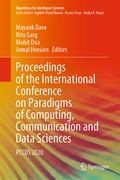 Cover: Proceedings of the International Conference on Paradigms of Computing, Communication and Data Sciences - Springer