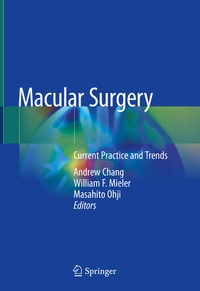 Enlarge image Cover: Macular Surgery - Springer