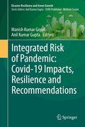 Cover: Integrated Risk of Pandemic: Covid-19 Impacts, Resilience and Recommendations - Springer