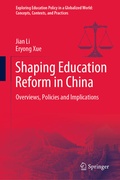 Cover: Shaping Education Reform in China - Springer