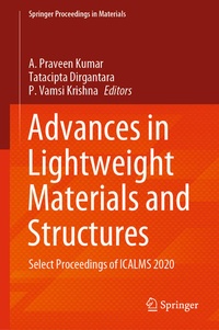 Enlarge image Cover: Advances in Lightweight Materials and Structures - Springer