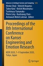 Cover: Proceedings of the 8th International Conference on Kansei Engineering and Emotion Research - Springer