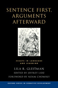 Abbildung von: Sentence First, Arguments Afterward - OUP eBook