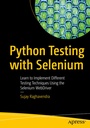 Cover: Python Testing with Selenium - APress
