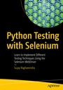 Cover: Python Testing with Selenium - APress