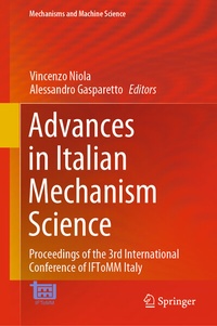 Abbildung von: Advances in Italian Mechanism Science - Springer