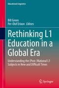 Cover: Rethinking L1 Education in a Global Era - Springer