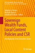 Cover: Sovereign Wealth Funds, Local Content Policies and CSR - Springer