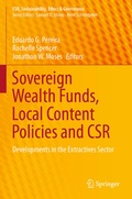 Cover: Sovereign Wealth Funds, Local Content Policies and CSR - Springer